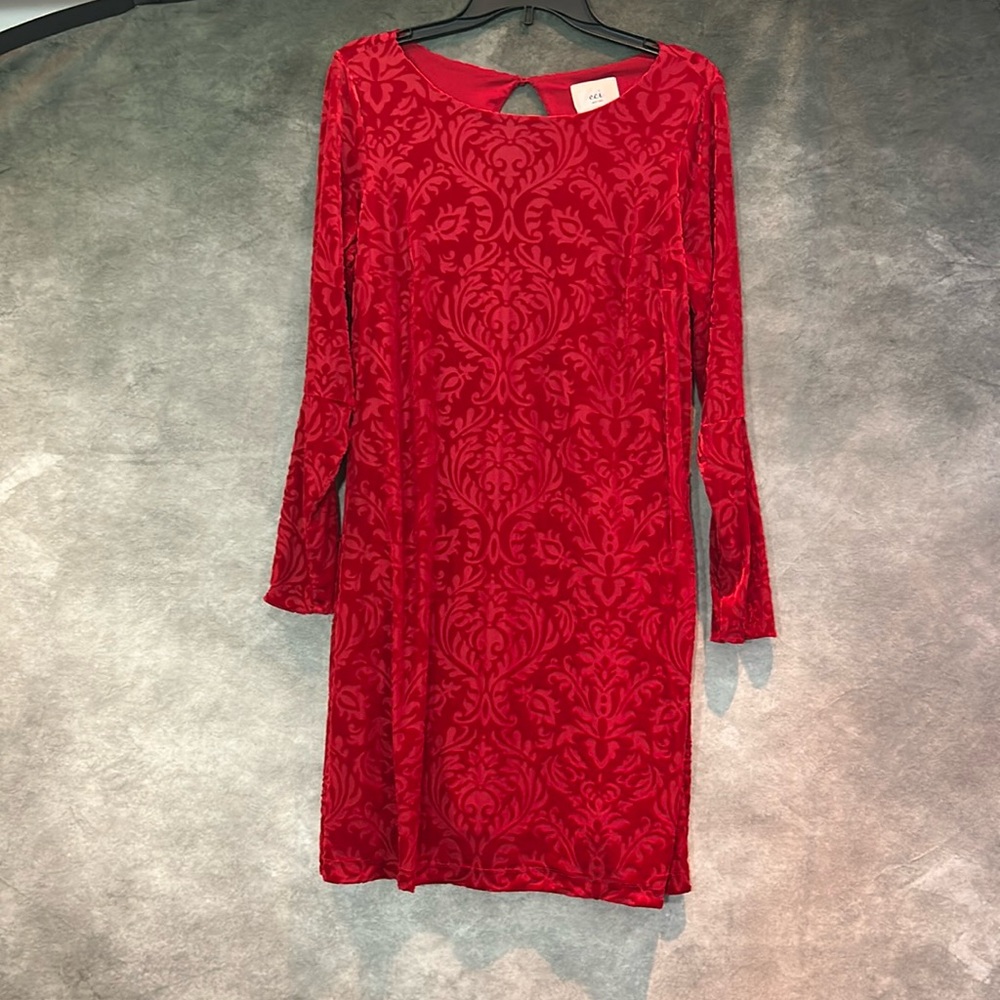 FREE W/PURCHASE - Soft Red Dress